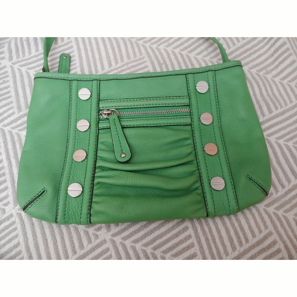 🎄 🆕Green B Makowsky Crossbody 👜 Purse 🎁